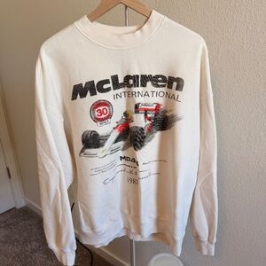 Abercrombie & Fitch McLaren Crewneck Sweatshirt